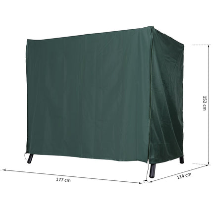 Waterproof Oxford Garden Swing Cover, UV protection, 177x114x152 Cm