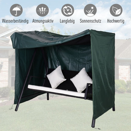 Waterproof Oxford Garden Swing Cover, UV protection, 177x114x152 Cm