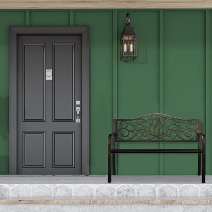 Garden bench in antique style