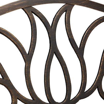 Garden bench in antique style