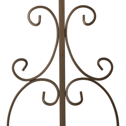 Garden fence with 3 panels