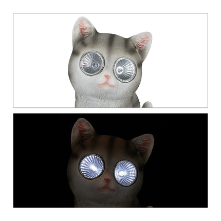 Garden figure Cat with sunglasses