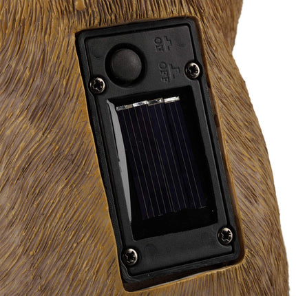 Garden figure Marmot with sunglasses