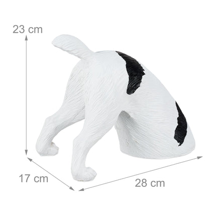 Garden figure digging dog