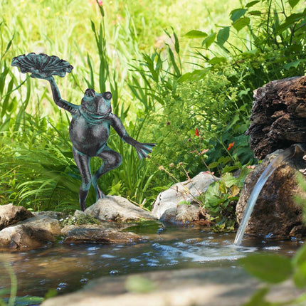 Garden figure frog