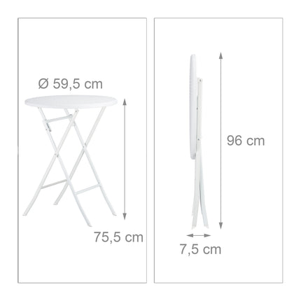 Garden furniture set BASTIAN in 3 parts