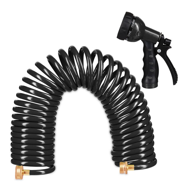 Garden hose with spray gun 10 m