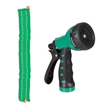Garden hose with spray gun 20 m