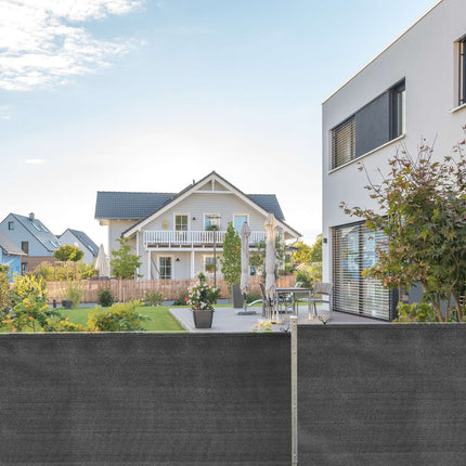 Garden screen in anthracite 1.5 m high