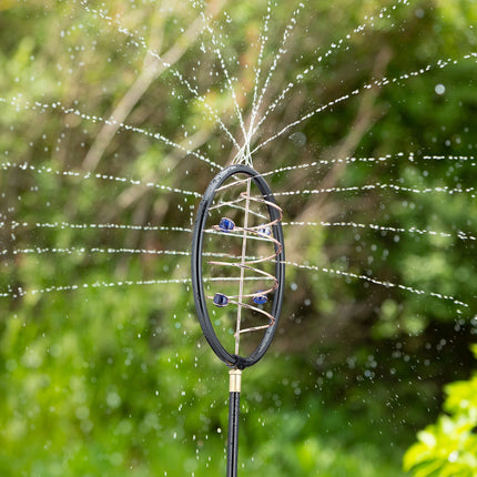 Garden sprinkler black