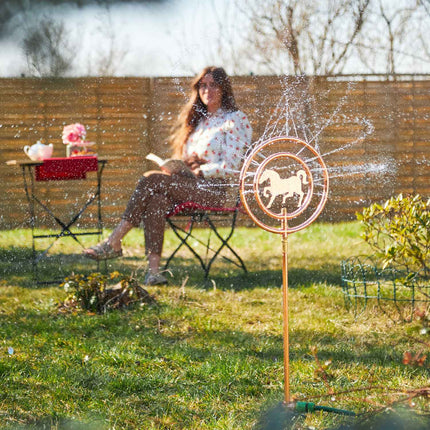 Garden sprinklers horse motif