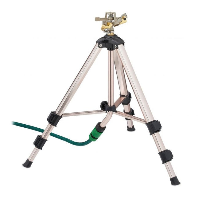 Garden sprinkler with adjustable stand