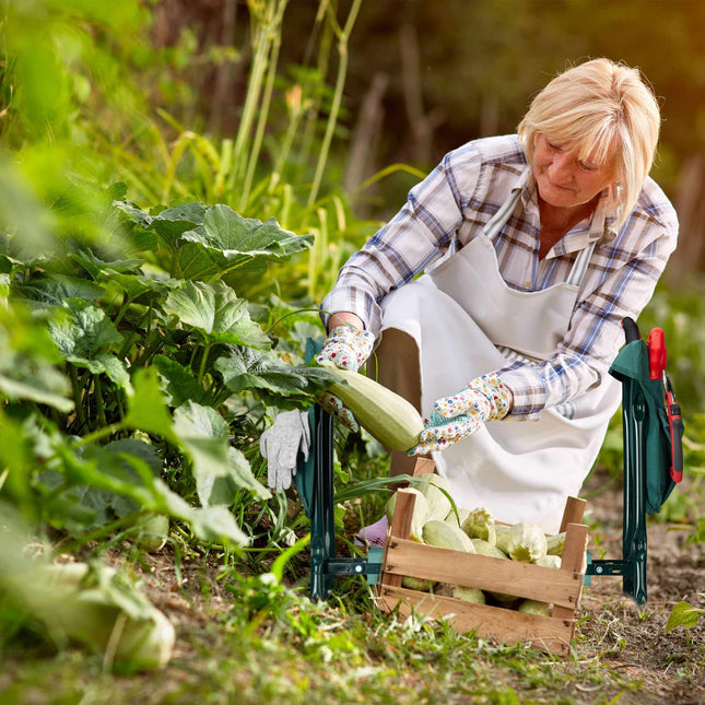 Garden stool with storage