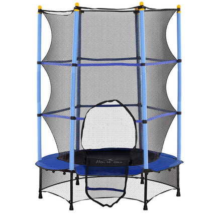 Garden trampoline for children with safety net Ø140 cm