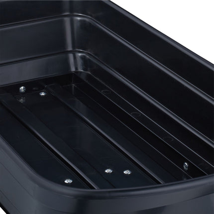 Garden trolley with tilt function