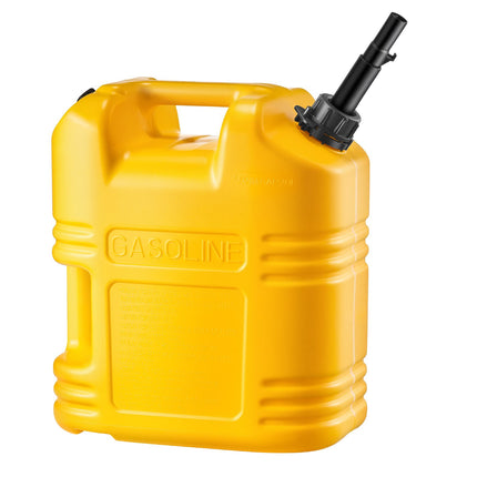 Gas Can, 19L 5-Gallon, Leakproof Spout, Clear Scale
