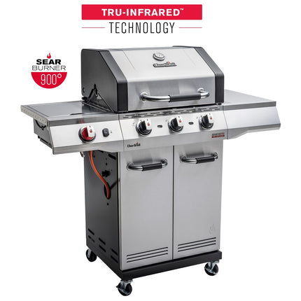 Gas Grill with TRU-Infrared Technology, Stainless Steel