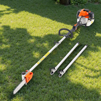 Gas Pole Saw 43cc 2-Stroke, 10 in Bar, 2.1–3.6 m