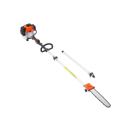 Gas Pole Saw, 52cc 2-Stroke, 14 in Bar, 2.2–2.94 m