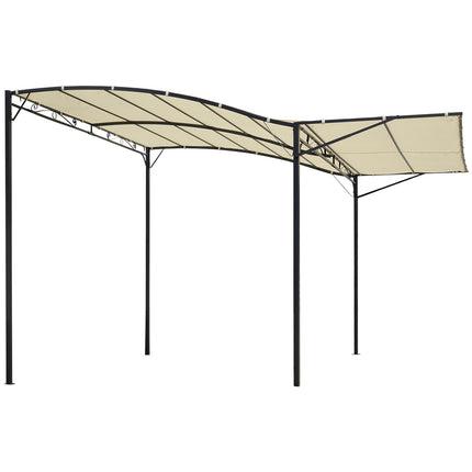 Garden gazebo with UV protection, steel & polyester 3x2.5m