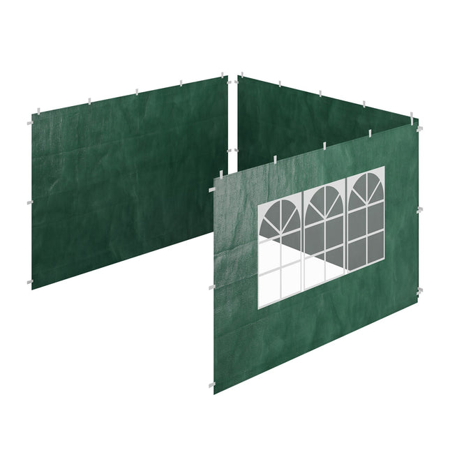 Gazebo Side Panels Set – Weatherproof, Tear-Resistant