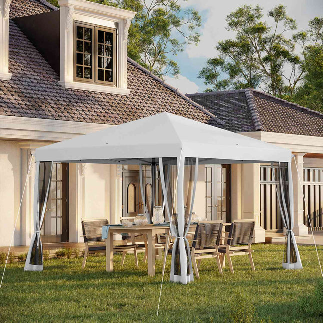 Water-repellent 3x3m Pop-Up Gazebo with UV protection