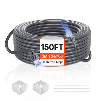 Gen 3 Satellite Internet Extension Cable, 150 ft CAT6