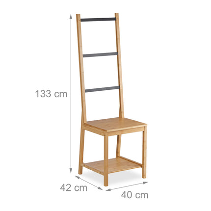Gentleman's butler's chair made of bamboo