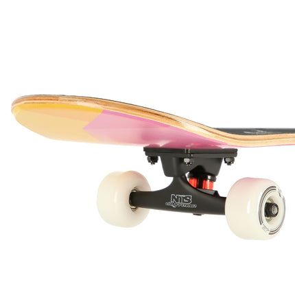 Geometric Skateboard, Durable Deck, Nonslip Grip