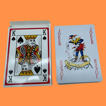 Giant Waterproof Playing Cards, 54-Card Deck