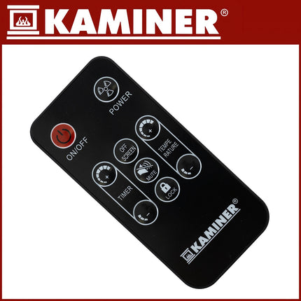 Glass Electric Heater, 2500W, WiFi & Remote Control