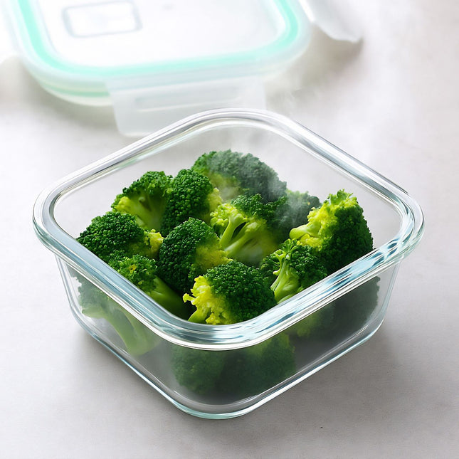 Glass Food Storage Containers with Airtight Lids