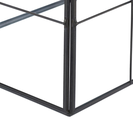 Glass House-Shaped Terrarium for Indoor Plants
