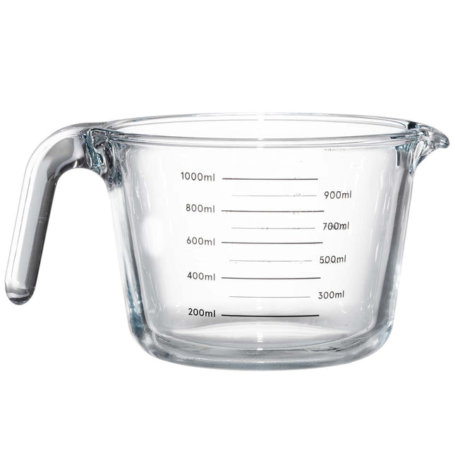 Glass Measuring Jug, 1L Capacity