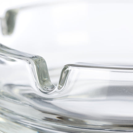Glass ashtrays - set of 4