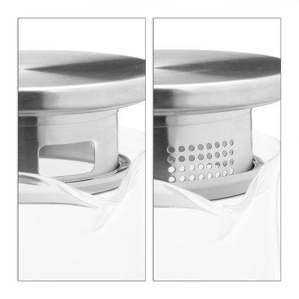 Glass carafe with lid 1.8 litres