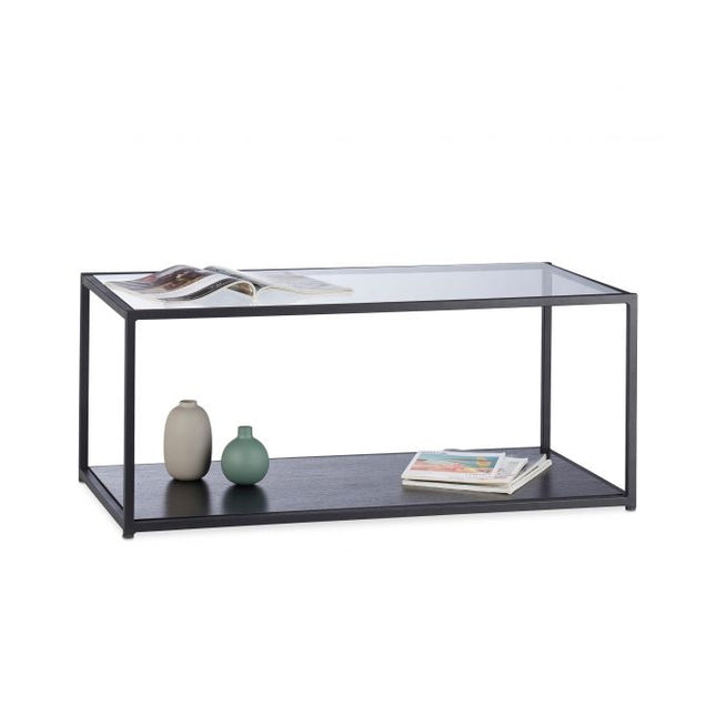 Glazen salontafel