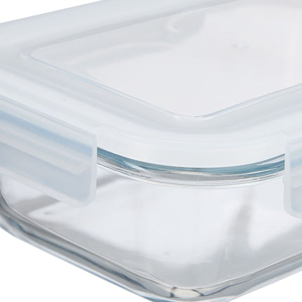 Glass jars with lids in a set