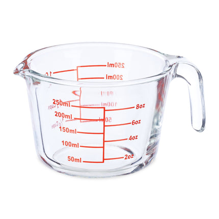 Glass measuring jug 250 ml