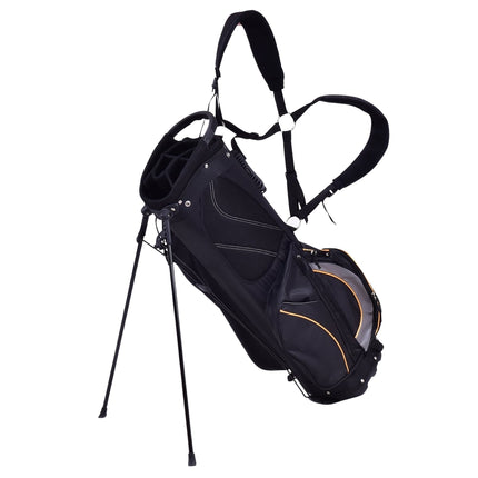 Golf Bag 9-Inch Nylon, Black, Lightweight, Travel-Friendly