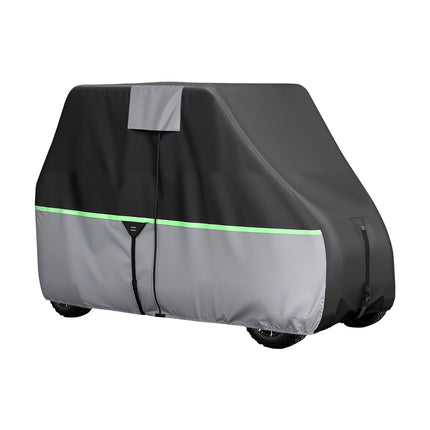 Golf Cart Cover 2+2 4-Passenger, 600D Waterproof, 3 Doors