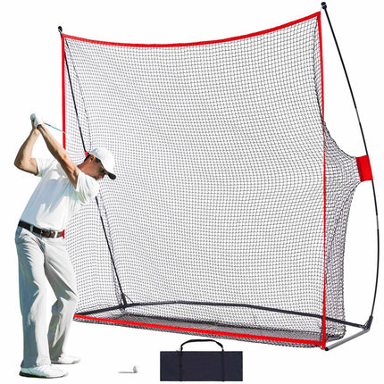 Golf Practice Net 7.8x7 Ft With Fiberglass Frame
