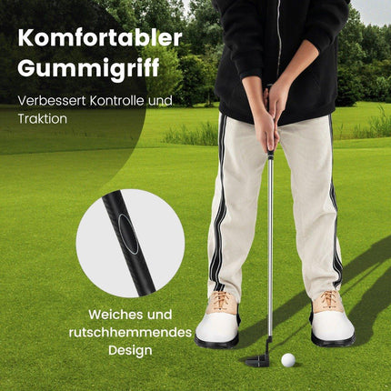 Golf Putter 89 cm stainless steel mallet putter with stainless steel head & non-slip grip