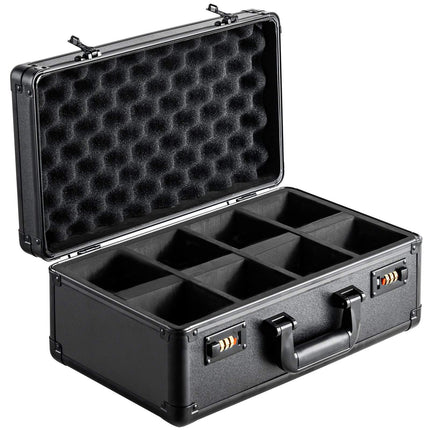 Graded Card Storage Case, 4-Slot, Combination Lock, 108 PSA