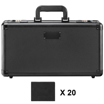 Graded Card Storage Case, 4-Slot, Combination Lock, 108 PSA