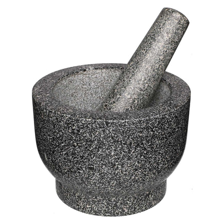 Zestaw moździerza i tłuczka granitowego, 10 cm
