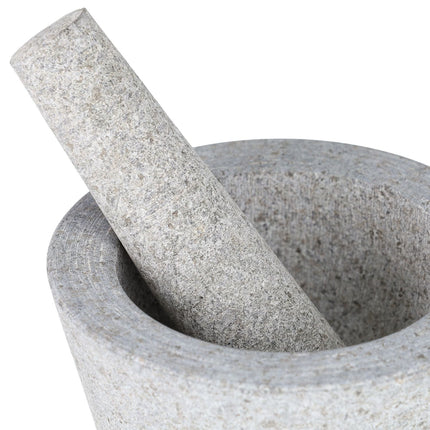 Granite mortar with impact