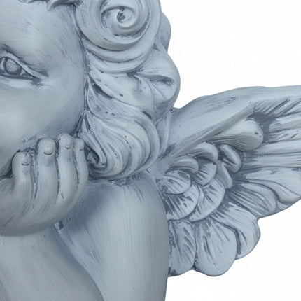 Grave Angel Statue, 31 cm, Polyresin, Weather-Resistant