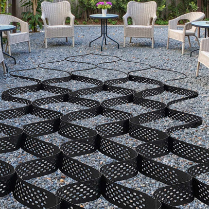 Gravel Grid 4-Inch, 17.06 x 8.86 ft, HDPE