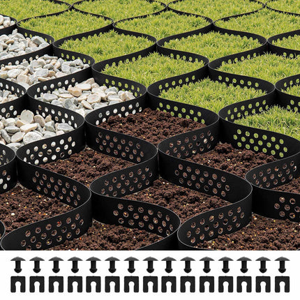 Gravel Grid Ground Stabilizer, 2 In, 16.4 x 6.5 Ft
